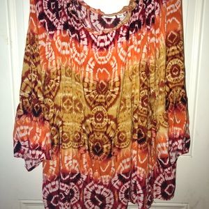 Plus size boutique tops